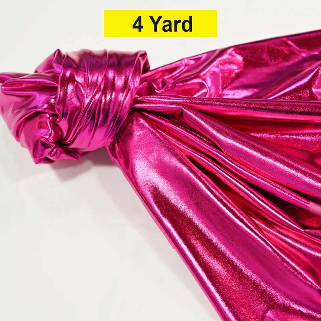 60" Wide Metallic Foil Spandex Lame Stretch Fabric for Apparel and Costumes